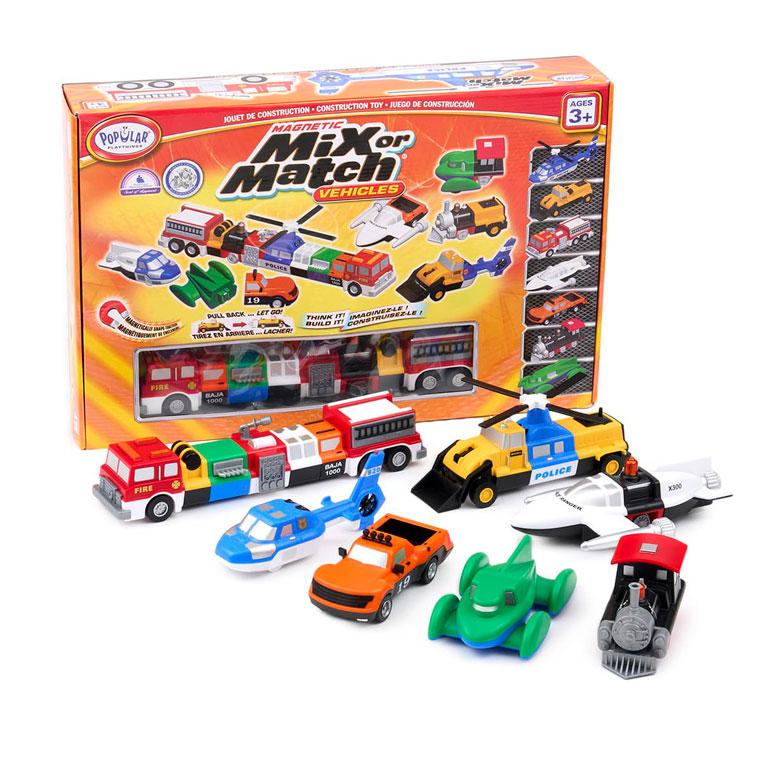 BorneLund（ボーネルンド ）ポピュラープレイシングス ミックス&マッチ デラックスセット ミニカー ごっこ遊び おうち時間 子供の画像