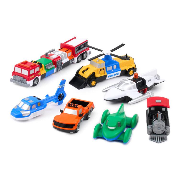 BorneLund（ボーネルンド ）ポピュラープレイシングス ミックス&マッチ デラックスセット ミニカー ごっこ遊び おうち時間 子供の画像
