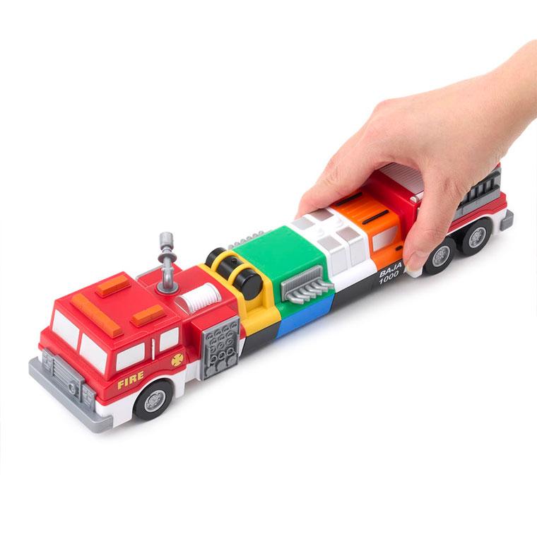 BorneLund（ボーネルンド ）ポピュラープレイシングス ミックス&マッチ デラックスセット ミニカー ごっこ遊び おうち時間 子供の画像