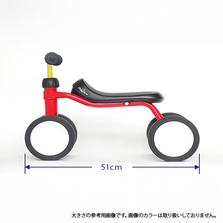 乗用玩具 四輪車｜マイファーストバイク PUKY プッキー プッキーリノ ドイツ製｜レトロブルー レトロローズ｜1歳から｜バランスバイク キックバイク_5