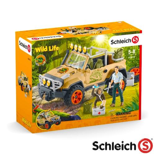 おまけ付き Schleich シュライヒ 動物 フィギュア ジャングル調査隊 四輪駆動車 3歳 おもちゃ 知育玩具 Sc 木の おもちゃ コモック 通販 Yahoo ショッピング