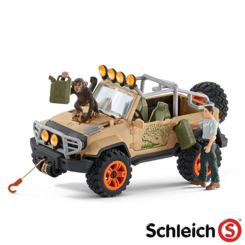 おまけ付き Schleich シュライヒ 動物 フィギュア ジャングル調査隊 四輪駆動車 3歳 おもちゃ 知育玩具 Sc 木の おもちゃ コモック 通販 Yahoo ショッピング