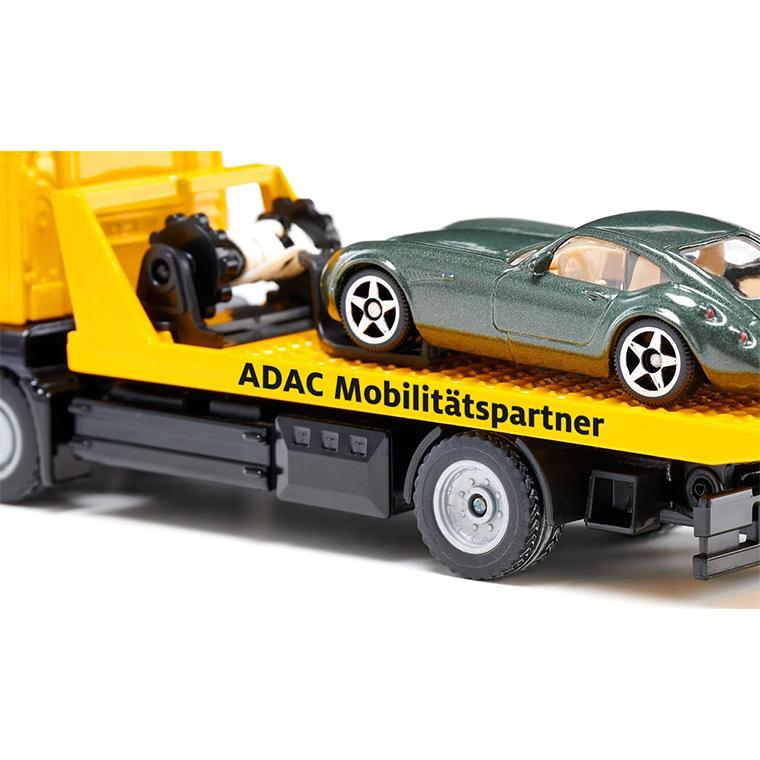1/55 Siku(ジク)　 ADAC(ドイツ自動車連盟)車積載車＋乗用車 ボーネルンド（Bornelund） BorneLund（ボーネルンド ）siku（ジク