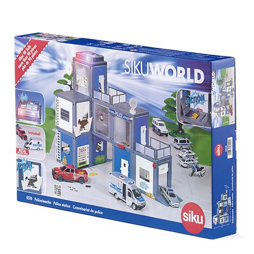 ボーネルンド（Bornelund） siku（ジク）SIKU WORLD 警察署 BorneLund