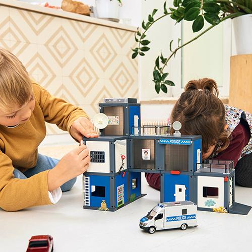 ボーネルンド（Bornelund） siku（ジク）SIKU WORLD 警察署 BorneLund