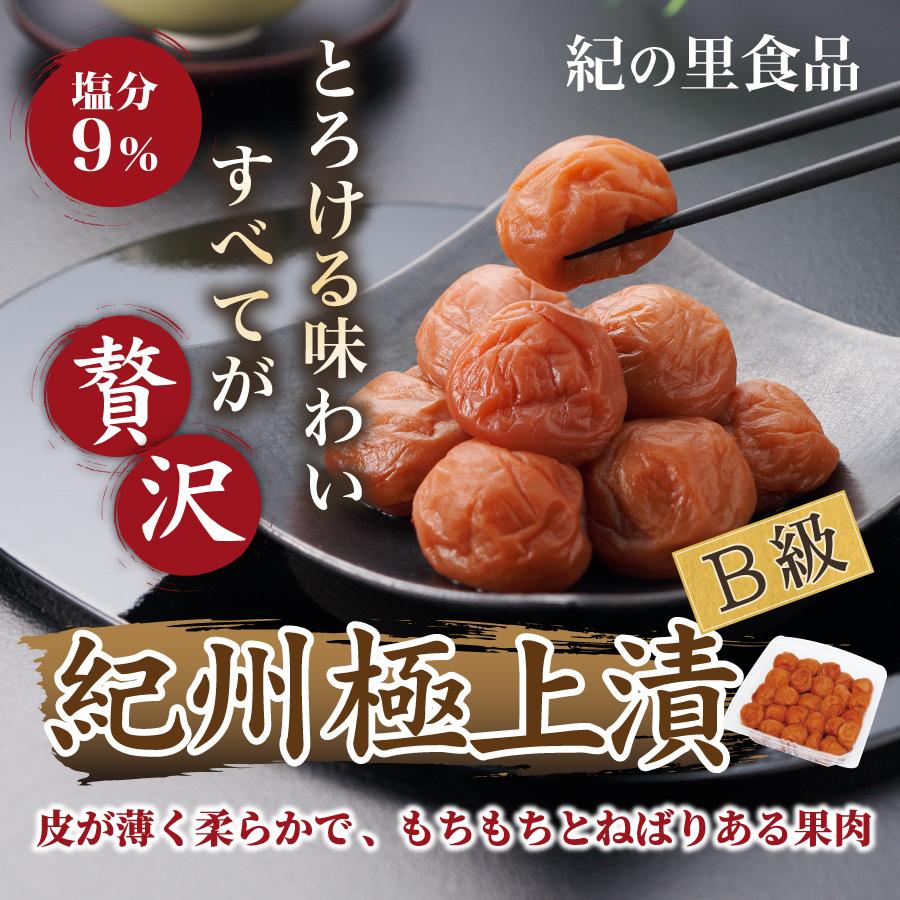 梅干し 家庭用紀州極上漬 900g 紀の里食品 梅干 南高梅 うめ 産地直送 和歌山 紀州産｜kinosato