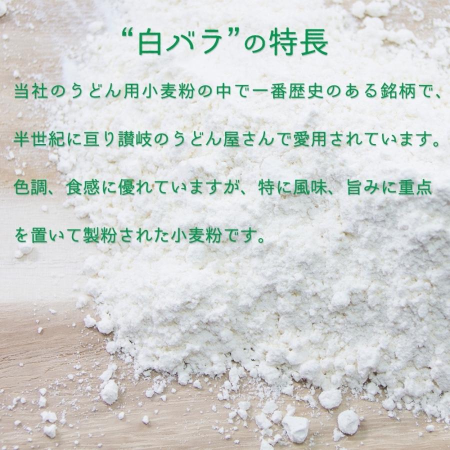 木下製粉 白バラ 25kg 手打ちうどん用 中力粉 小麦粉 紙袋 ファリーナ