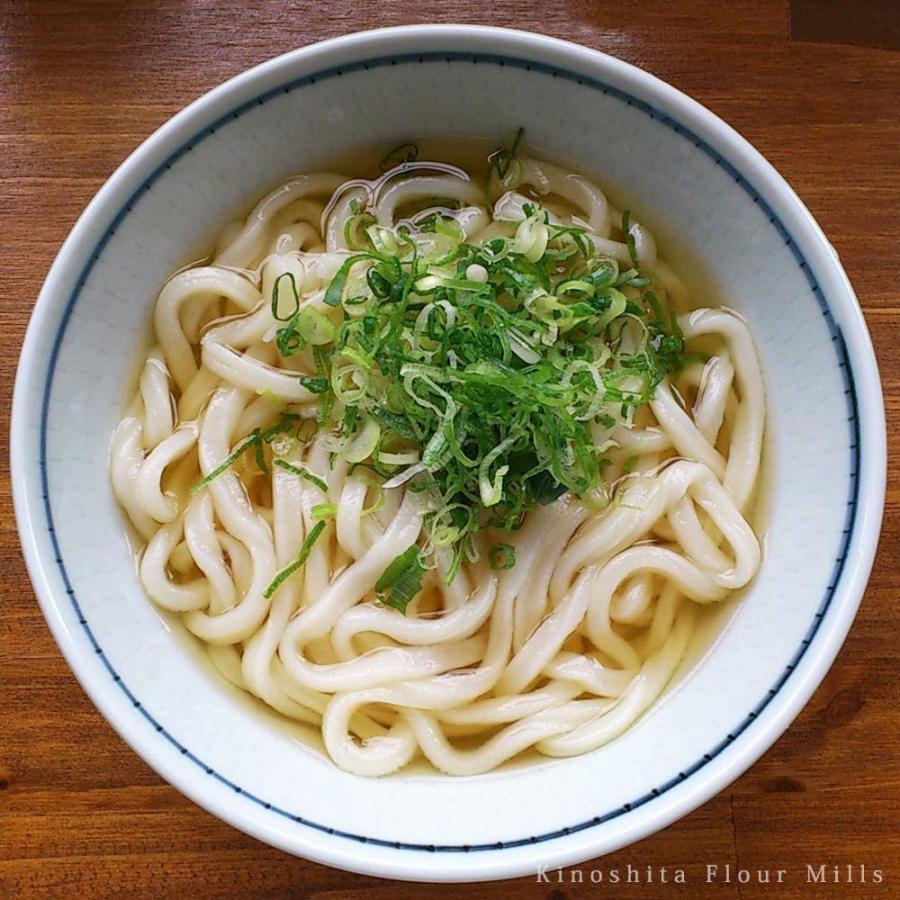 木下製粉 白バラ 25kg 手打ちうどん用 中力粉 小麦粉 紙袋 ファリーナ