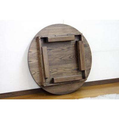 ちゃぶ台 丸テーブル ローテーブル あずみ 円形 直径75cm丸 天然木