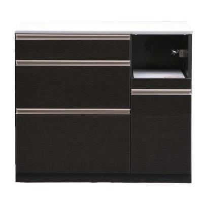 キッチンカウンター コト 幅120cm オープン レンジ台 ホワイト 白