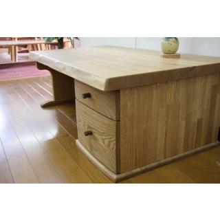 文机 ローデスク パソコンデスク クローバー 幅105cm 手作り リビング