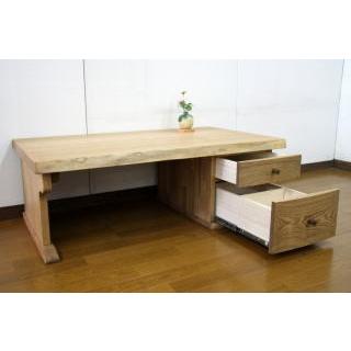 文机 ローデスク パソコンデスク クローバー 幅105cm 手作り リビング