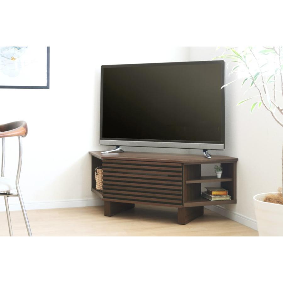 テレビボード テレビ台 コーナーボード CSV2 幅118cm 角 収納 引出し