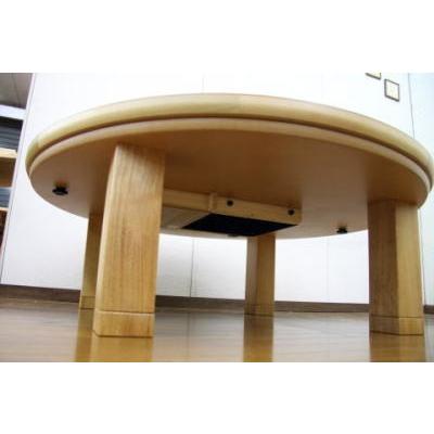 こたつ 家具調こたつ コタツ マーブル 円形 丸型 120cm丸