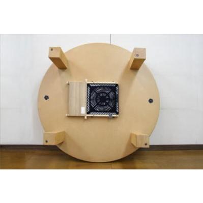 こたつ 家具調こたつ コタツ マーブル 円形 丸型 120cm丸 リビング