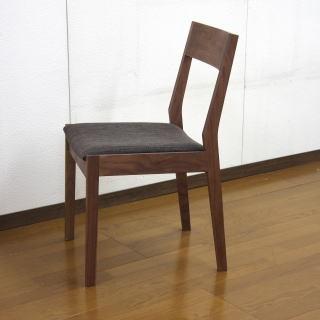 ダイニングチェア 椅子 イス ムカイ 肘無し アームレス 食堂 食卓 シンプル シャープ オイル ウレタン 国産 日本製 受注生産