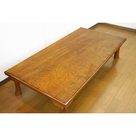 座卓 座敷机 新讃岐 幅120cm 和風 スマート シンプル 折れ脚 軽量 天然