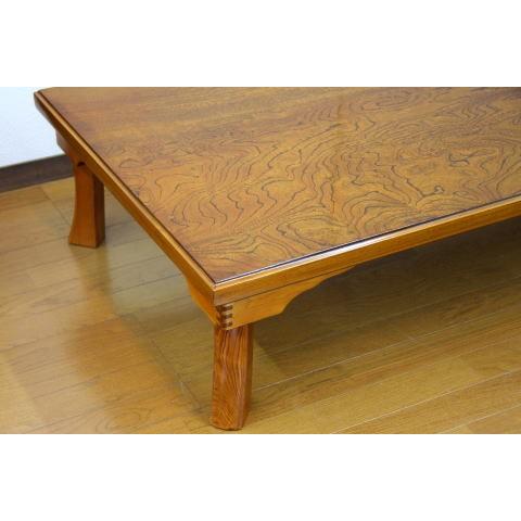 座卓 座敷机 新讃岐 幅120cm 和風 スマート シンプル 折れ脚 軽量 天然