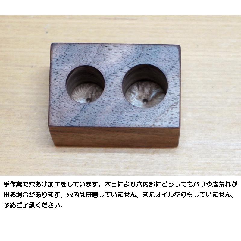 印鑑スタンド 印鑑立て 印鑑置き ハンコ立て シャチハタ置き 2つ穴