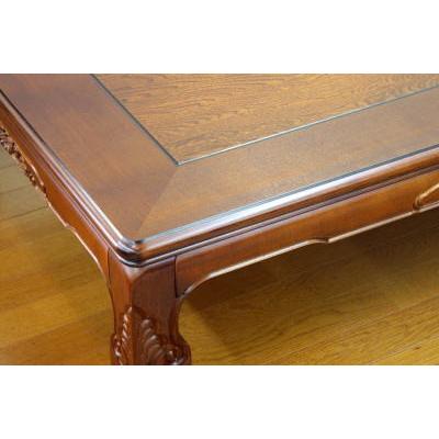 和風　木目模様が素敵なテーブル　座敷机　約150×90 和風 木目模様が素敵なテーブル 座敷机 約150×90 和風 木目模様