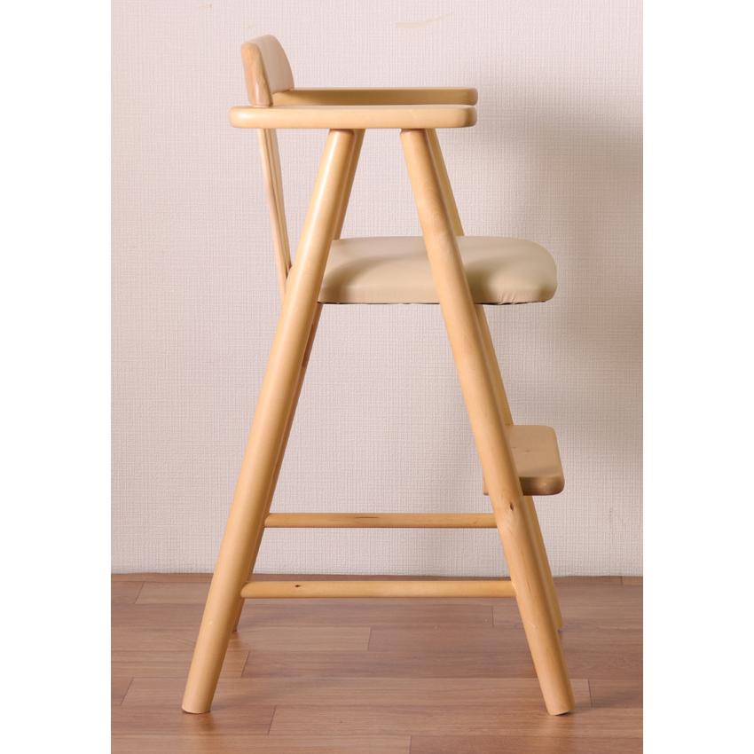 子供椅子 ベビーチェア TC-201T ハイチェア オーソドックス シンプル