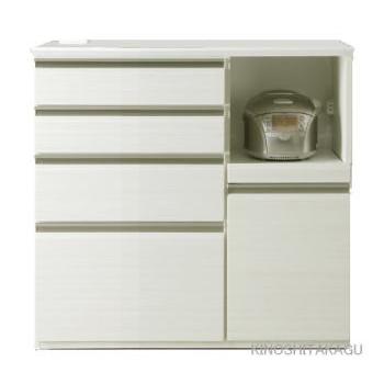 【ru】キッチンカウンターNワルツ(幅100cm) キッチンカウンター ハイカウンター Nワルツ N-WALTZ 幅100cm レンジ台