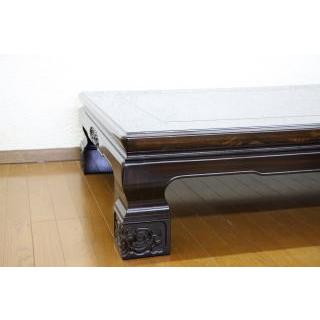 座卓 座敷机 テーブル あずま 幅180cm 黒檀 コクタン 和風 固定 座卓 座敷机 テーブル あずま 幅180cm 黒檀 コクタン 和風 固定