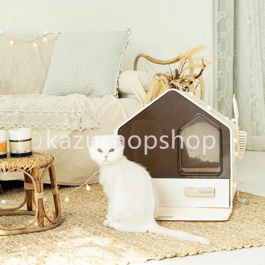 猫トイレ フルカバー 引き出し式 掃除がしやすい Petstler ペスラー ネコ トイレ スライド式 かわいい おしゃれ ねこ ペット 猫のトイレ Uogh7wnku9 Lohenpyrsto Fi