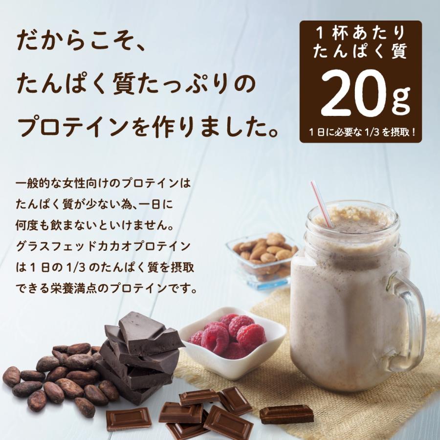 ホエイプロテイン カカオ 1kg グラスフェッド 牛成長ホルモン不使用 WPC LOHAStyle ロハスタイル | LOHAStyle | 09