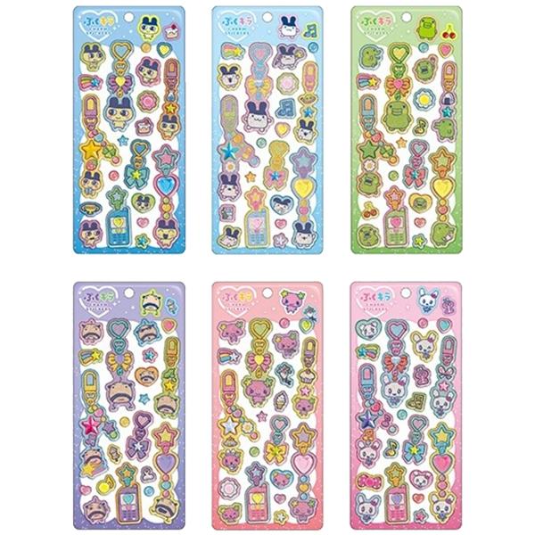 5月上旬販売予定】たまごっち「ぷくキラチャームステッカー(6枚セット