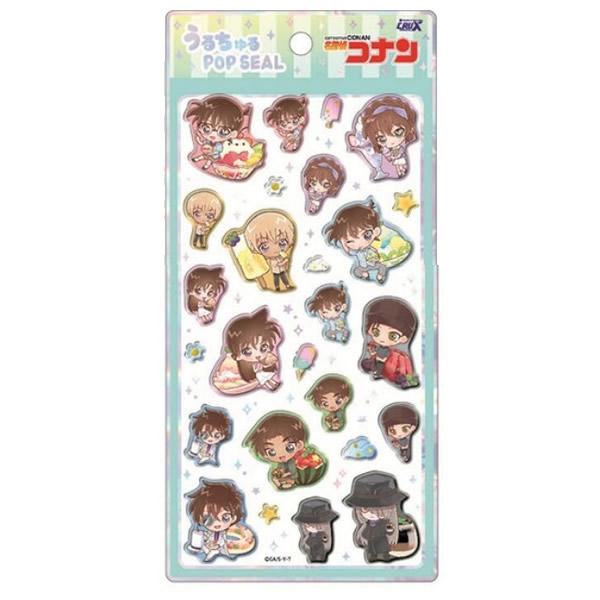 うるちゅる POP SEAL　名探偵コナン　モンチッチ　7シートセット 正規品 うるちゅる POP SEAL 名探偵コナン モンチッチ シール 2点