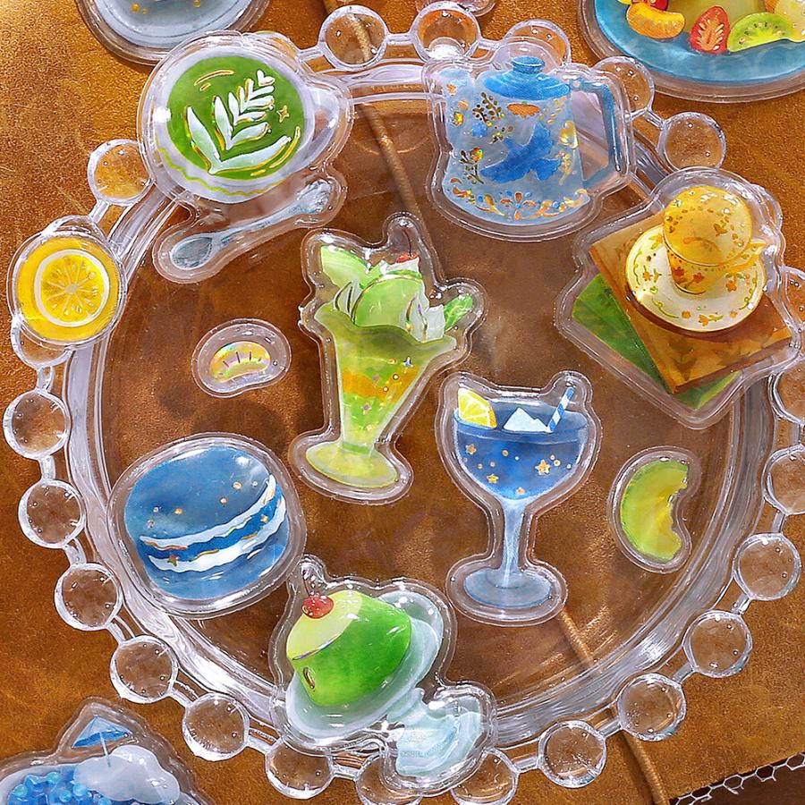 数量限定》ビージーエム「きゅるるんシール 喫茶アラモード・シェル