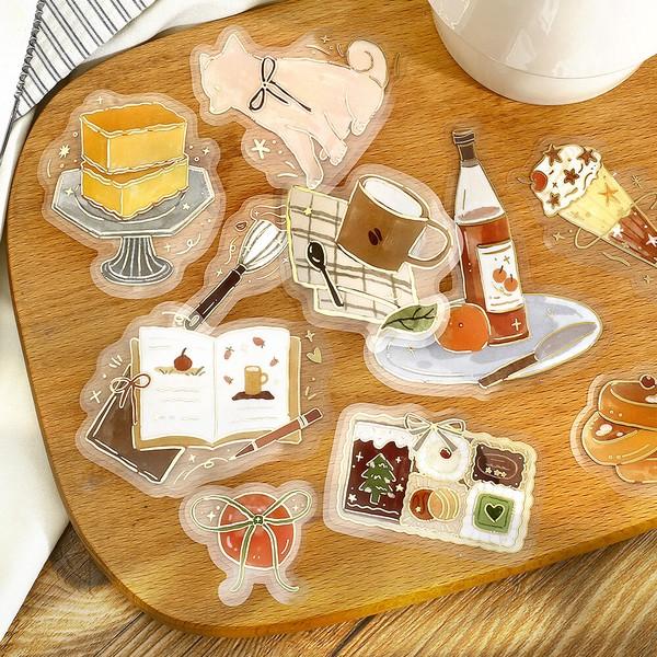 クリアシール(ドルチェヴィータ・甘いレシピ) : 金箔屋本舗Gold-shop