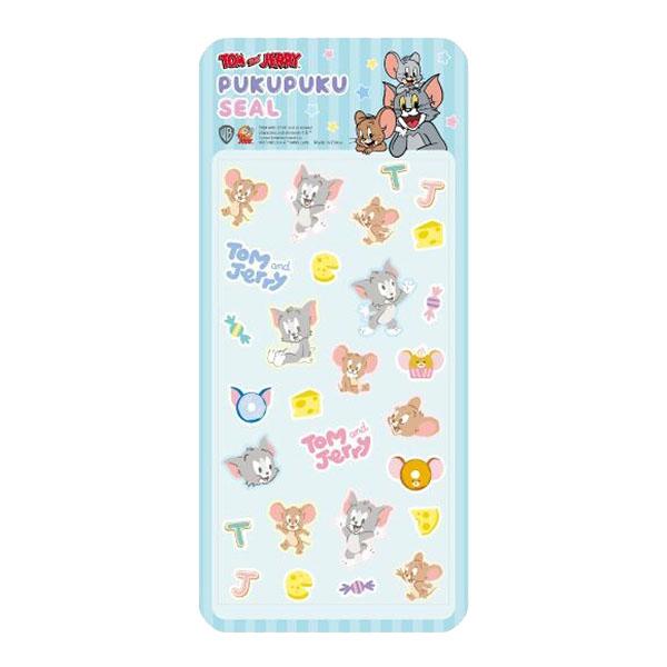 TOM＆JERRY「トムとジェリーぷくぷくシール(4枚セット)」 : 金箔屋本舗