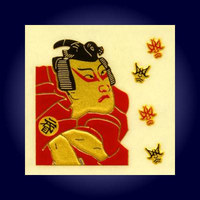 金蒔絵うつし絵「歌舞伎」 : 金箔屋本舗Gold-shop - 通販 - Yahoo