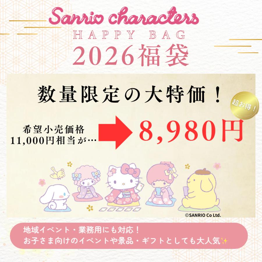 サンリオ 福袋 2026 Sanrio characters ハローキティ シナモロール