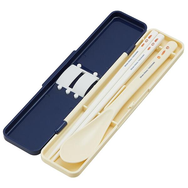 パンどろぼう「抗菌 音のならないコンビセット 箸18cm 」 : 金箔屋本舗