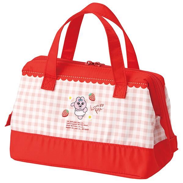 おぱんちゅうさぎ「ストロベリー／がま口型ランチバッグ M」 : 金箔屋