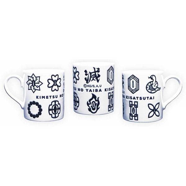 鬼滅の刃「撥水マグ(柱アイコン(ホワイト))」 : 金箔屋本舗Gold-shop