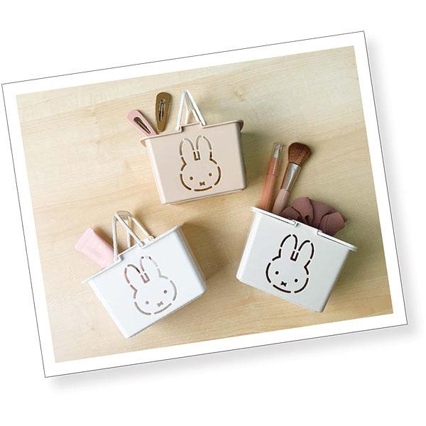 Miffy（ミッフィー） ミッフィー「ミニカラーバスケット(モカ