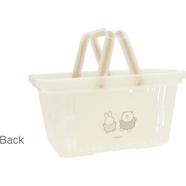 Miffy（ミッフィー） ミッフィー「クリアバスケット(ベージュ