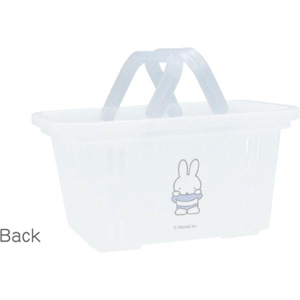 Miffy（ミッフィー） ミッフィー「クリアミニバスケット(ホワイト