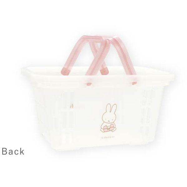 Miffy（ミッフィー） ミッフィー「クリアミニバスケット(ピンク