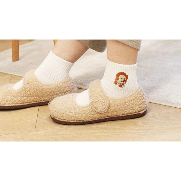 7月上旬販売予定】パンどろぼう「刺繍ソックス(いとしのパン)」 : 金箔