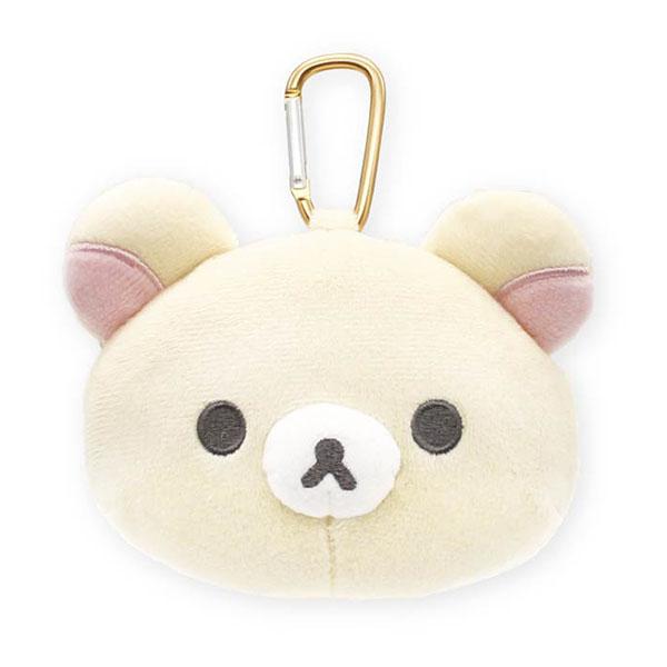 リラックマ ぬいぐるみ ファスナー付き San-X（サンエックス） 【1月販売予定】San-X リラックマ「カラビナ