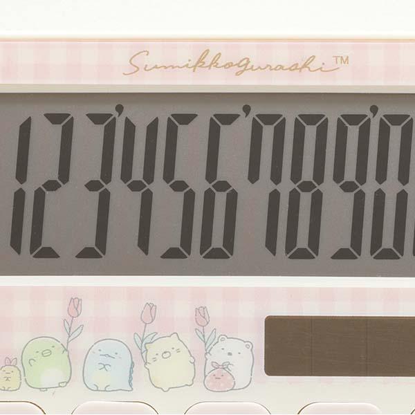San-X（サンエックス） すみっコぐらし「文具／電卓(チューリップ