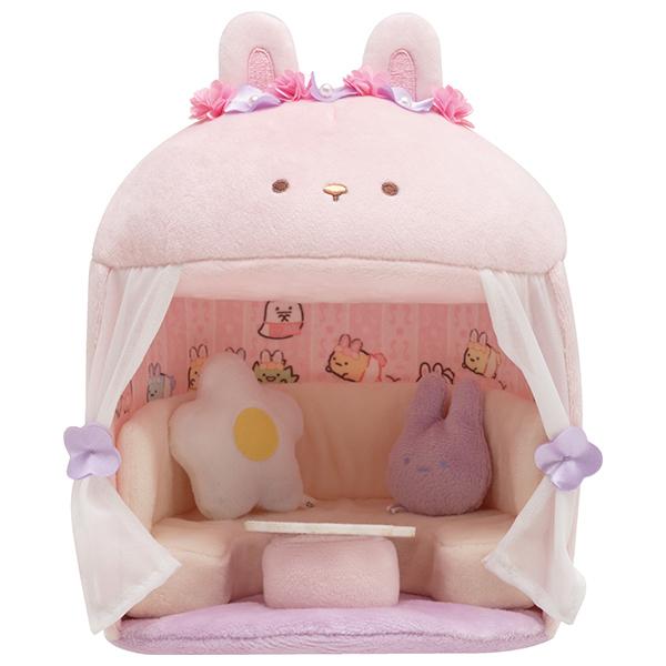 すみっコぐらし ぬいぐるみセット うさぎのおにわぬいぐるみ　ソファ San-X（サンエックス） すみっコぐらし「ふしぎなうさぎのおにわ