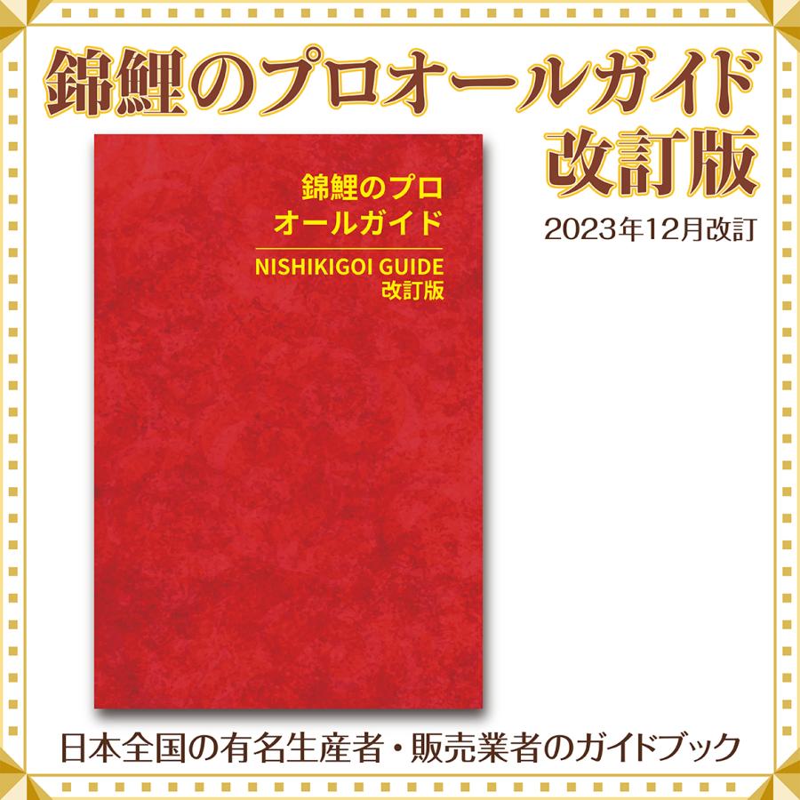 泳ぐ宝石】錦鯉のプロ オールガイド 1冊 ニシキゴイ ガイド 2023年