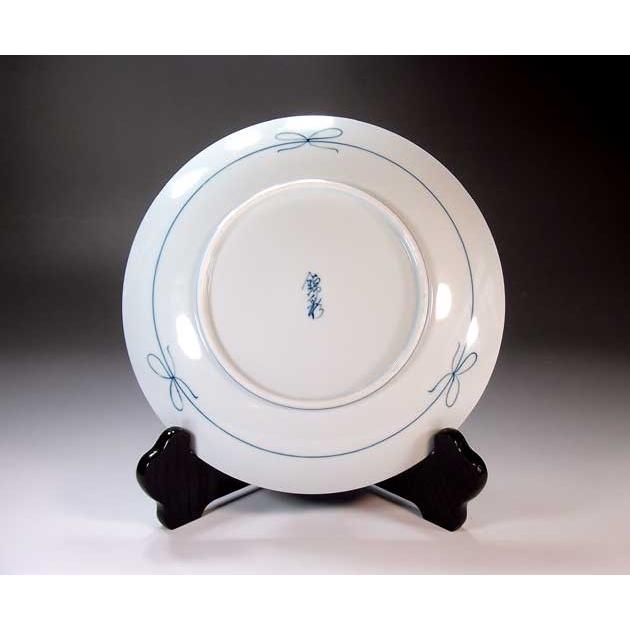 吉祥文様 色鍋島様式松竹梅絵飾り皿｜有田焼 陶芸作家 藤井錦彩作