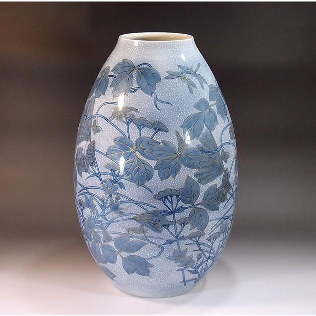 有田焼 和紙染金彩草花文様花瓶 陶芸作家 藤井錦彩 作 Cuui 有田焼 藤井錦彩窯 通販 Yahoo ショッピング